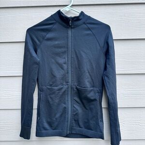 Figs Technical Collection black scrub jacket size Small (c3)